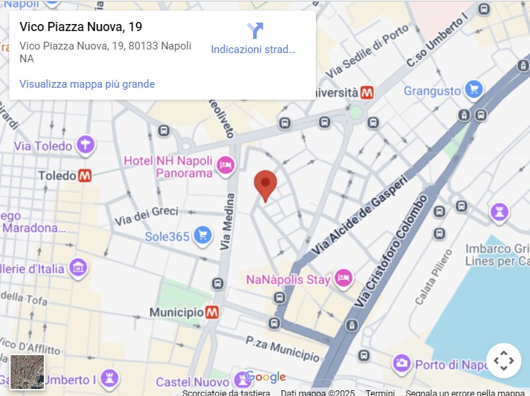 Vico Piazza Nuova 19, 80133 Napoli